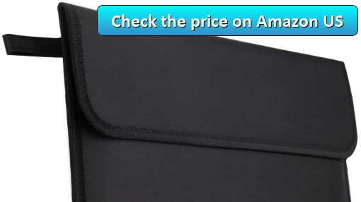 MONOJOY Faraday Bags for 13 Inch Laptop and Tablet Blocking Signal RFID NFC WiFi 4G GPS Bluetooth Microfiber Black Sleeve Case Compatible with 13'' MacBook and Surface - Check the price on Amazon US